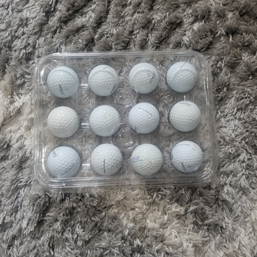 PRO V1'S White Golf Balls Set